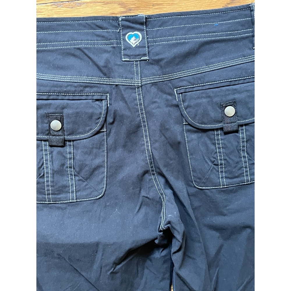 KUHL Women's Black Hiking Pants Convertible Outdoor Cargo Nylon , Size 6 R - Picture 4 of 7